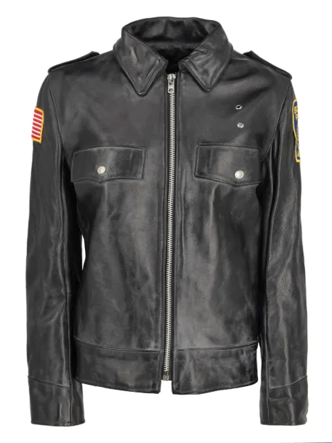 Vanson leather patrol motorcycle jacket