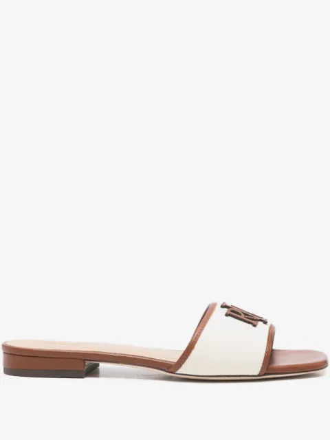 Lauren Ralph Lauren monogram-detail sandals