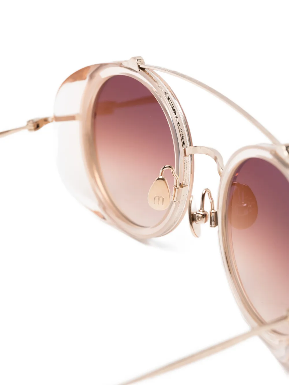  Matsuda Round Sunglasses - Neutrals 