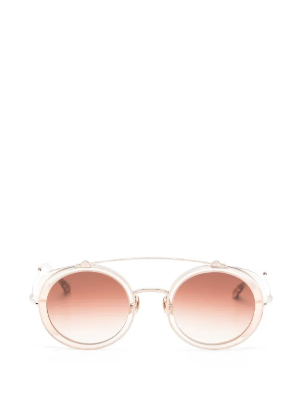 Matsuda Óculos De Sol Redondo | Neutro | FARFETCH BR