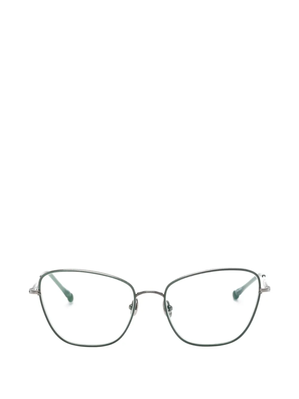 Matsuda M3159 cat-eye glasses - Verde
