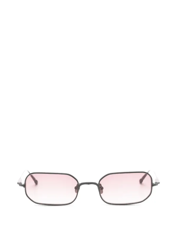 Matsuda Rectangle Gradient Sunglasses | Black | FARFETCH