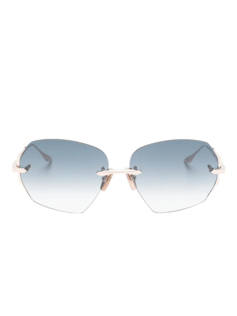 Dita Eyewear Occhiali da sole geometrici Dahlvin - Blu