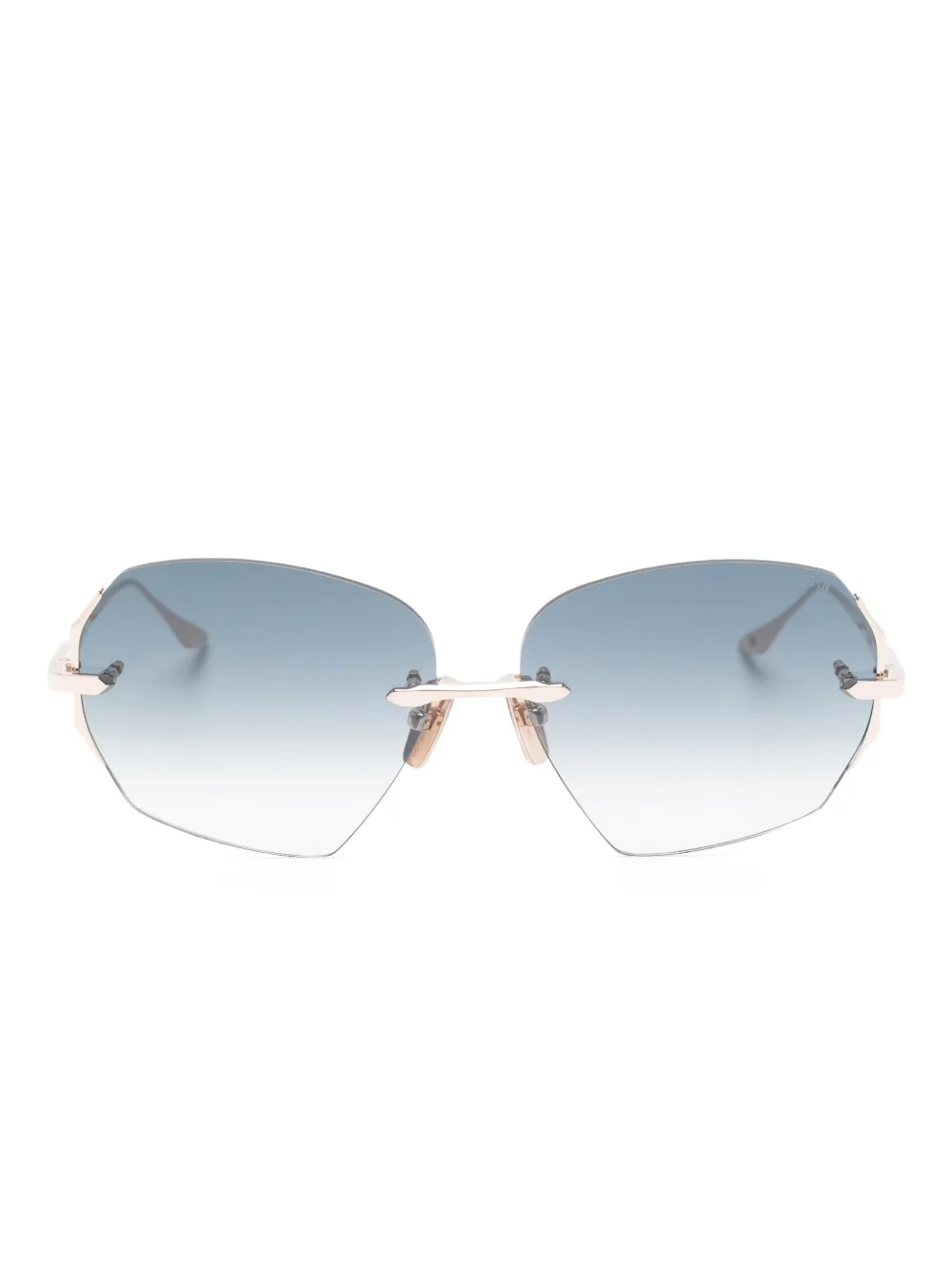 Dita Eyewear Occhiali da sole geometrici Dahlvin - Blu