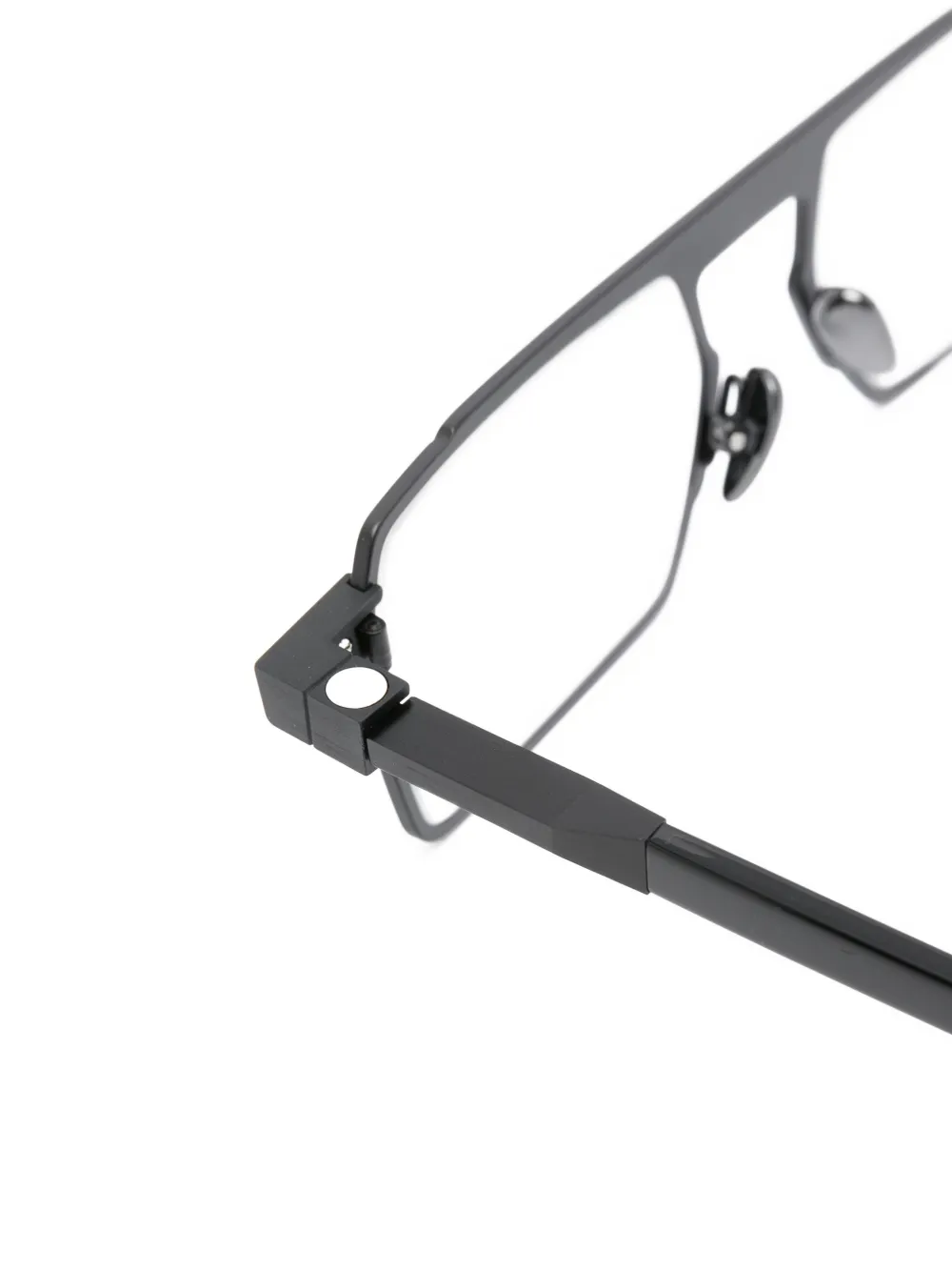  Vava Eyewear Rectangle-frame Glasses - Black 