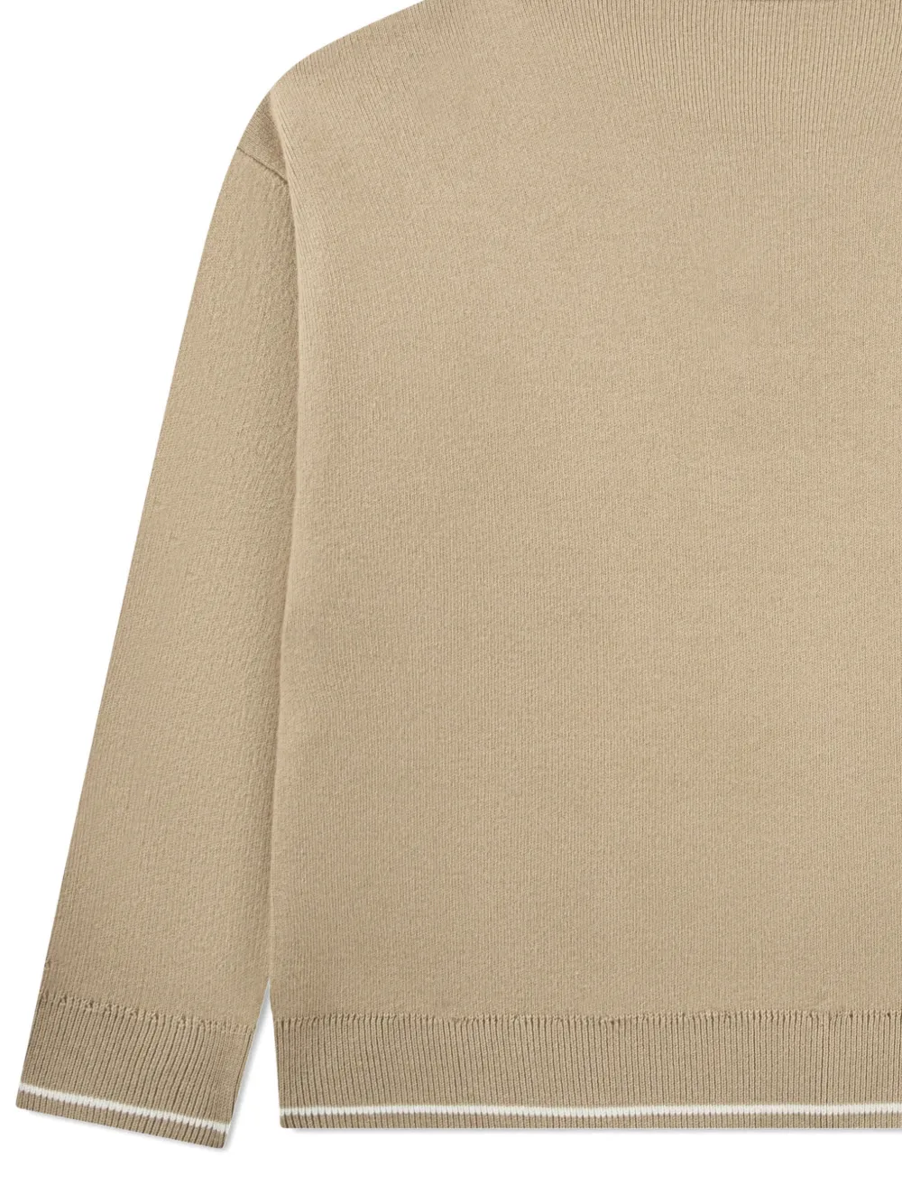 Lacoste Kids Poloshirt met lange mouwen Beige