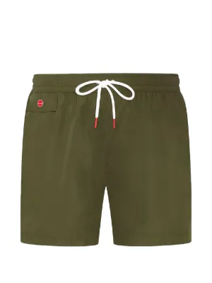 Dolce & Gabbana logo-embroidered Swim Shorts | Green | FARFETCH