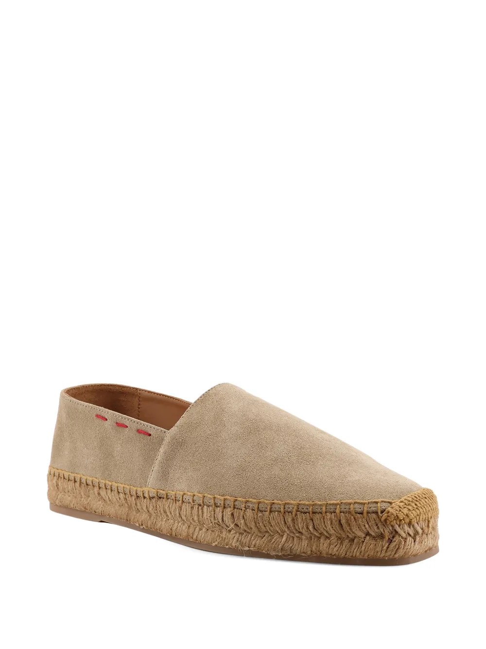 Kiton stitch-detail espadrilles - Beige
