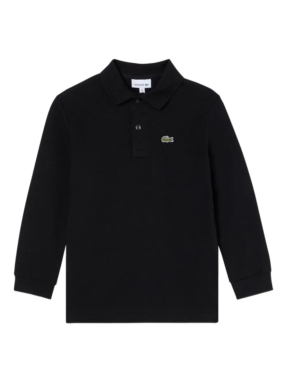 Lacoste Kids long-sleeve polo shirt - Nero