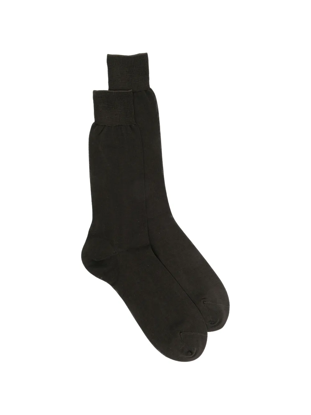 Zegna Logo-print Socks In Black