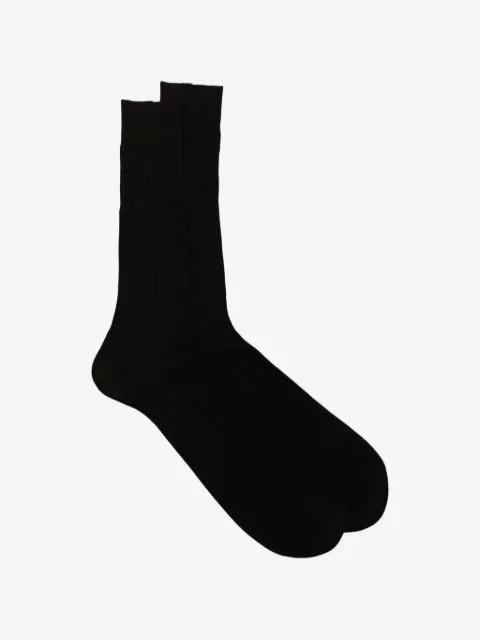 Zegna logo-print socks