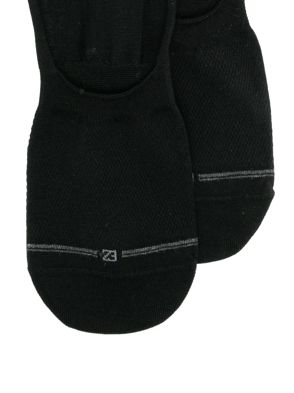  Zegna Logo-embroidered Socks - Black 