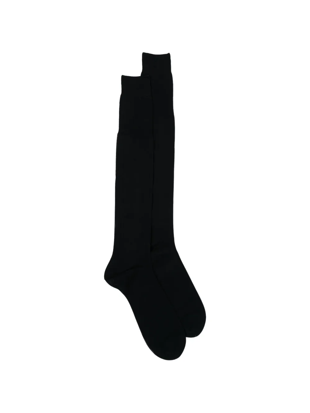 Zegna Logo-print Socks In Black