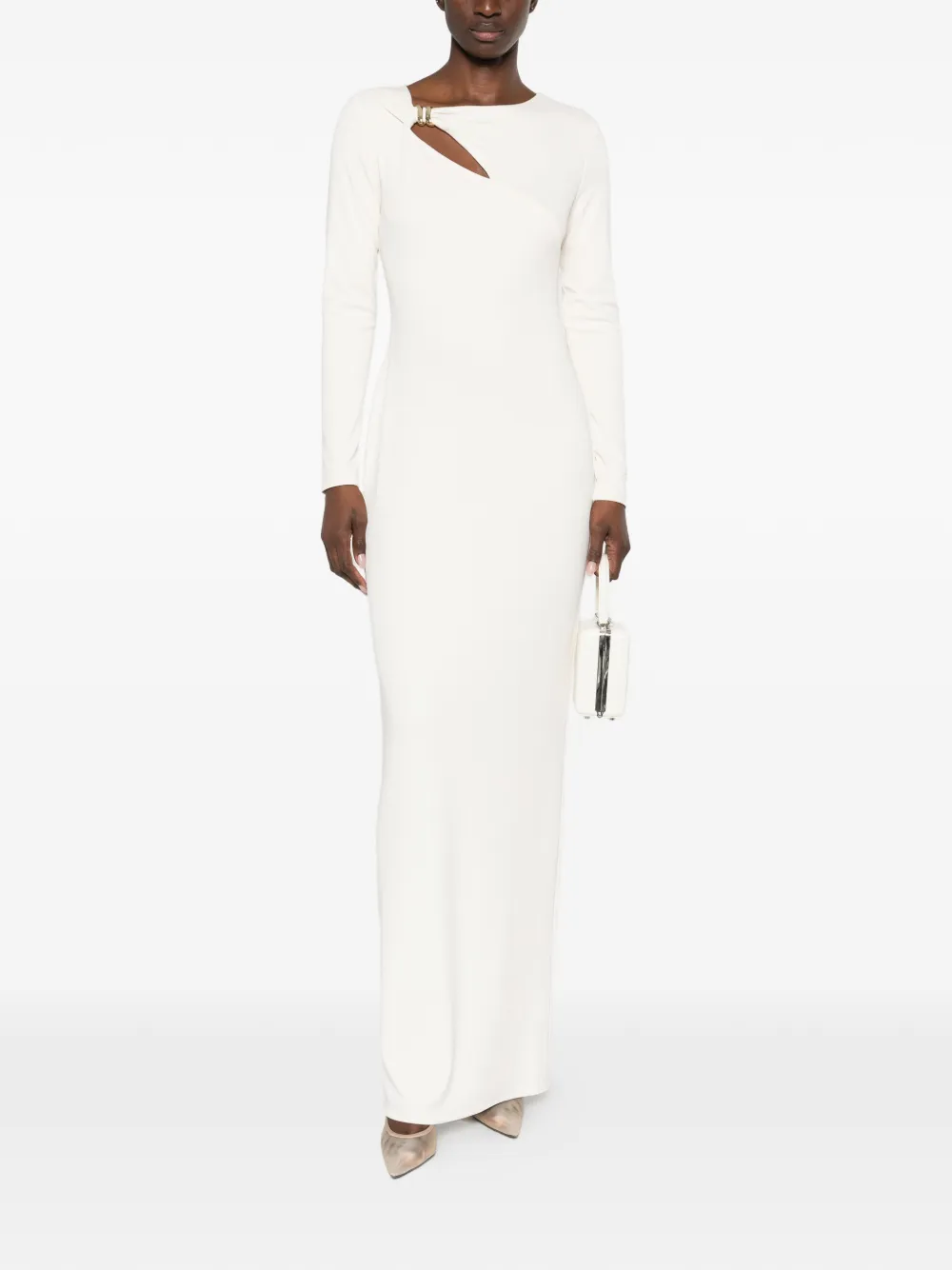 Lauren Ralph Lauren crew-neck maxi dress - Beige