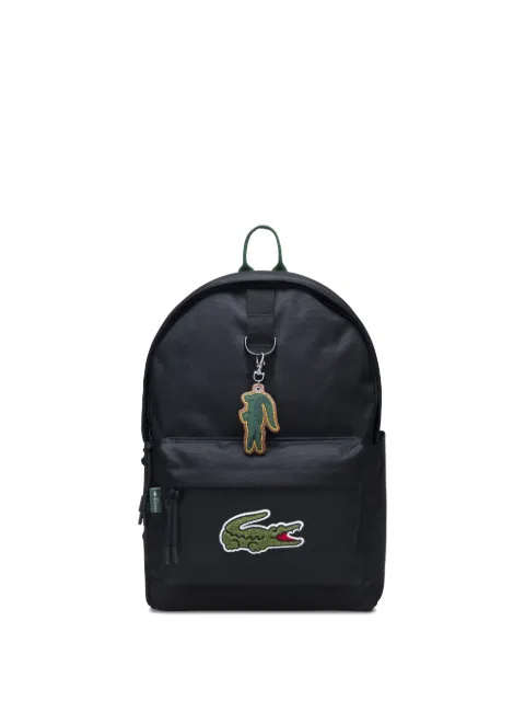 Lacoste Kids logo-applique backpack