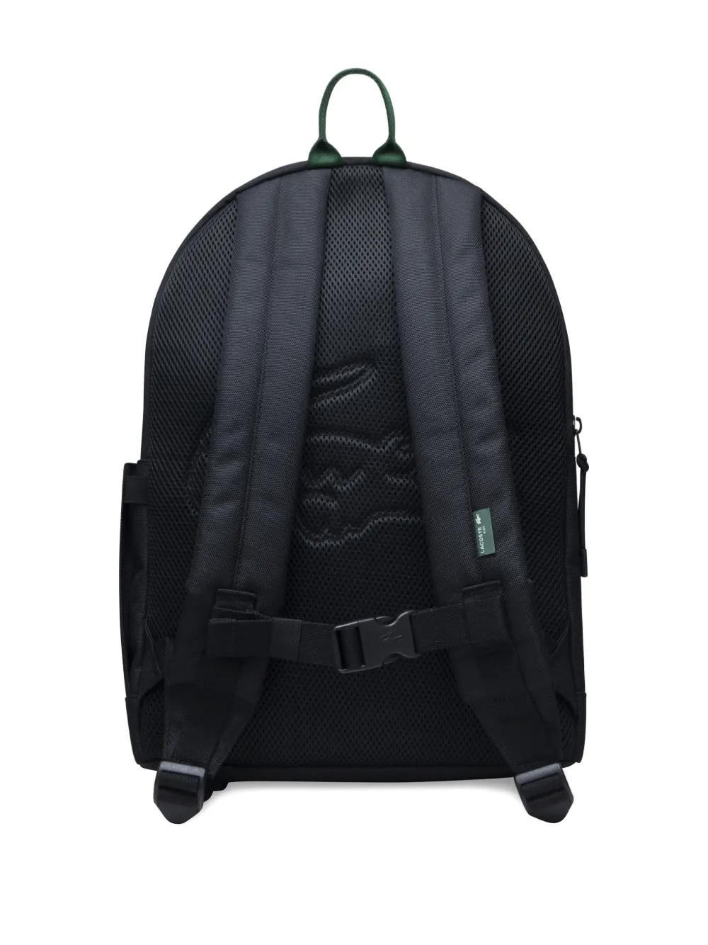 Lacoste Kids Rugzak met logo-applicatie - Zwart