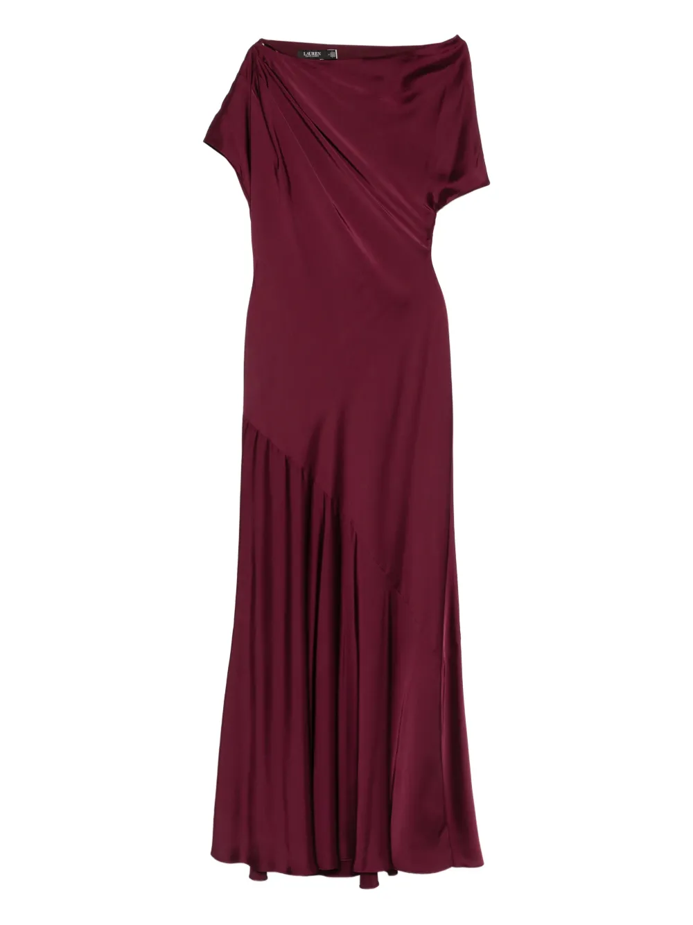 Lauren Ralph Lauren draped maxi dress - Rosso