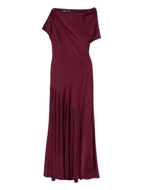 Lauren Ralph Lauren lang draperet kjole