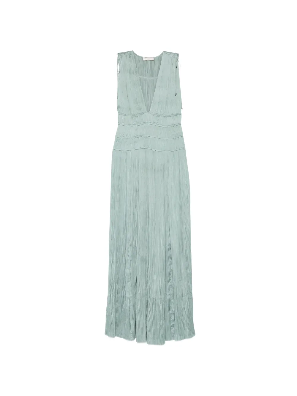 Ulla Johnson Tasneem V-neck maxi dress - Verde