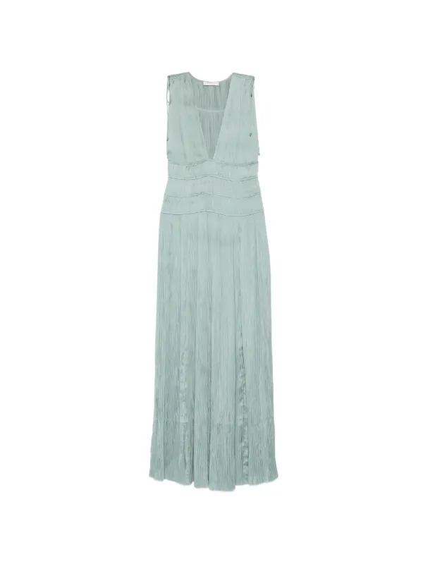 ulla johnson dress green Ulla Johnson Jeune Cotton Dress | Green | Size XL