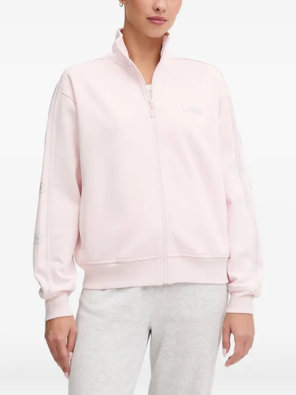 GUESS USA ジップアップ セーター | ピンク | FARFETCH JP