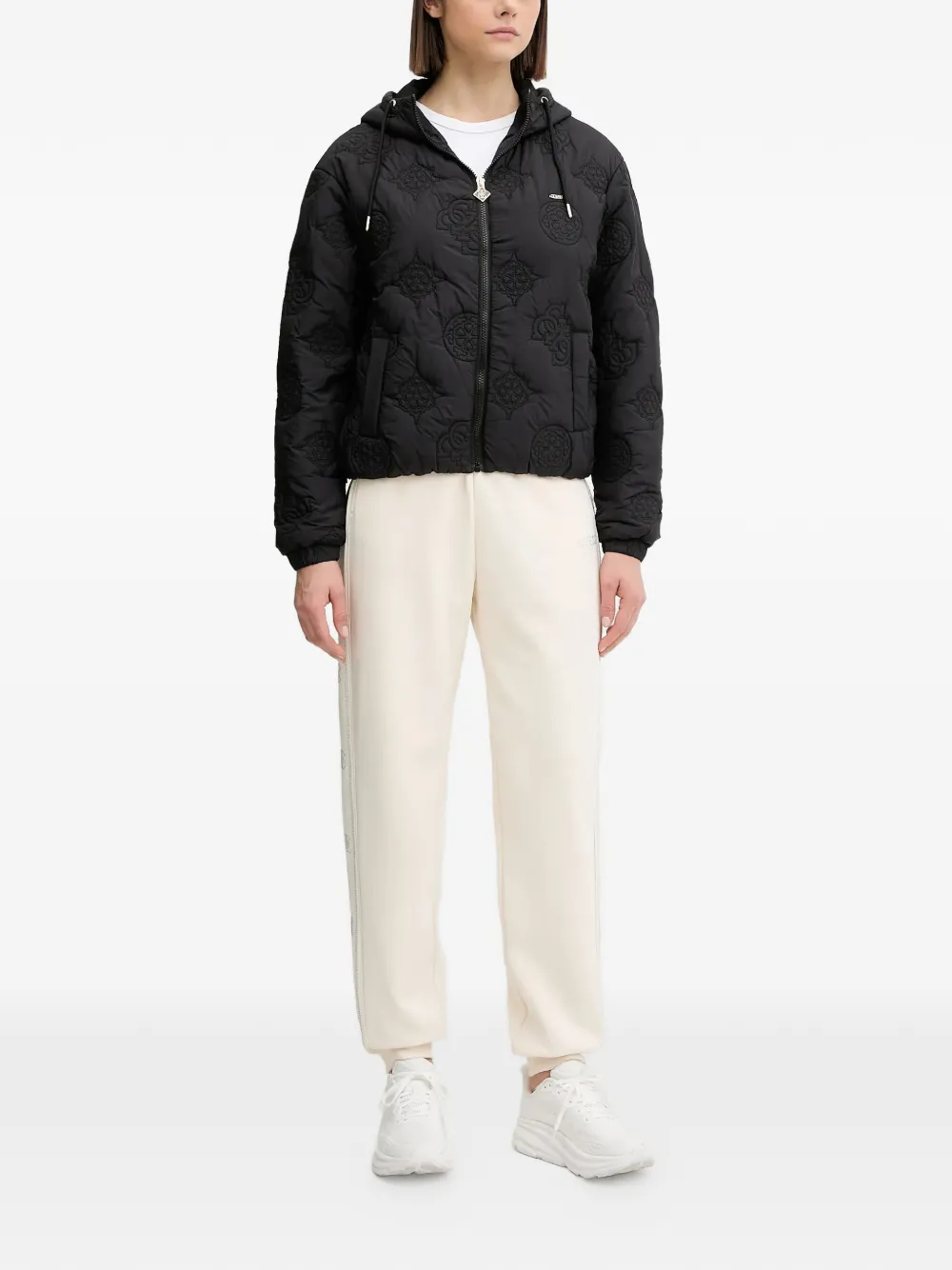 GUESS USA logo track pants - Beige