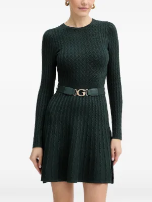 Proenza Schouler Twisted Knit Dress | Green | FARFETCH