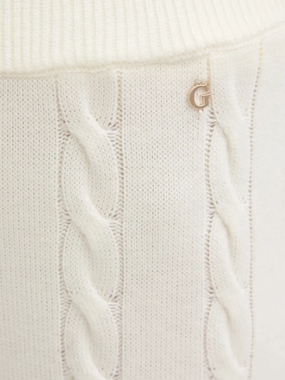 Cable-Knit Trousers