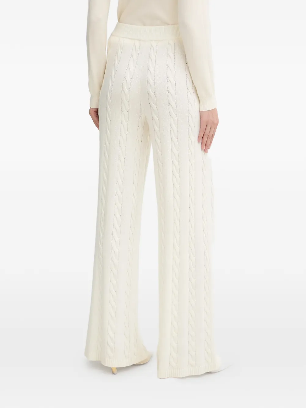 Cable-Knit Trousers