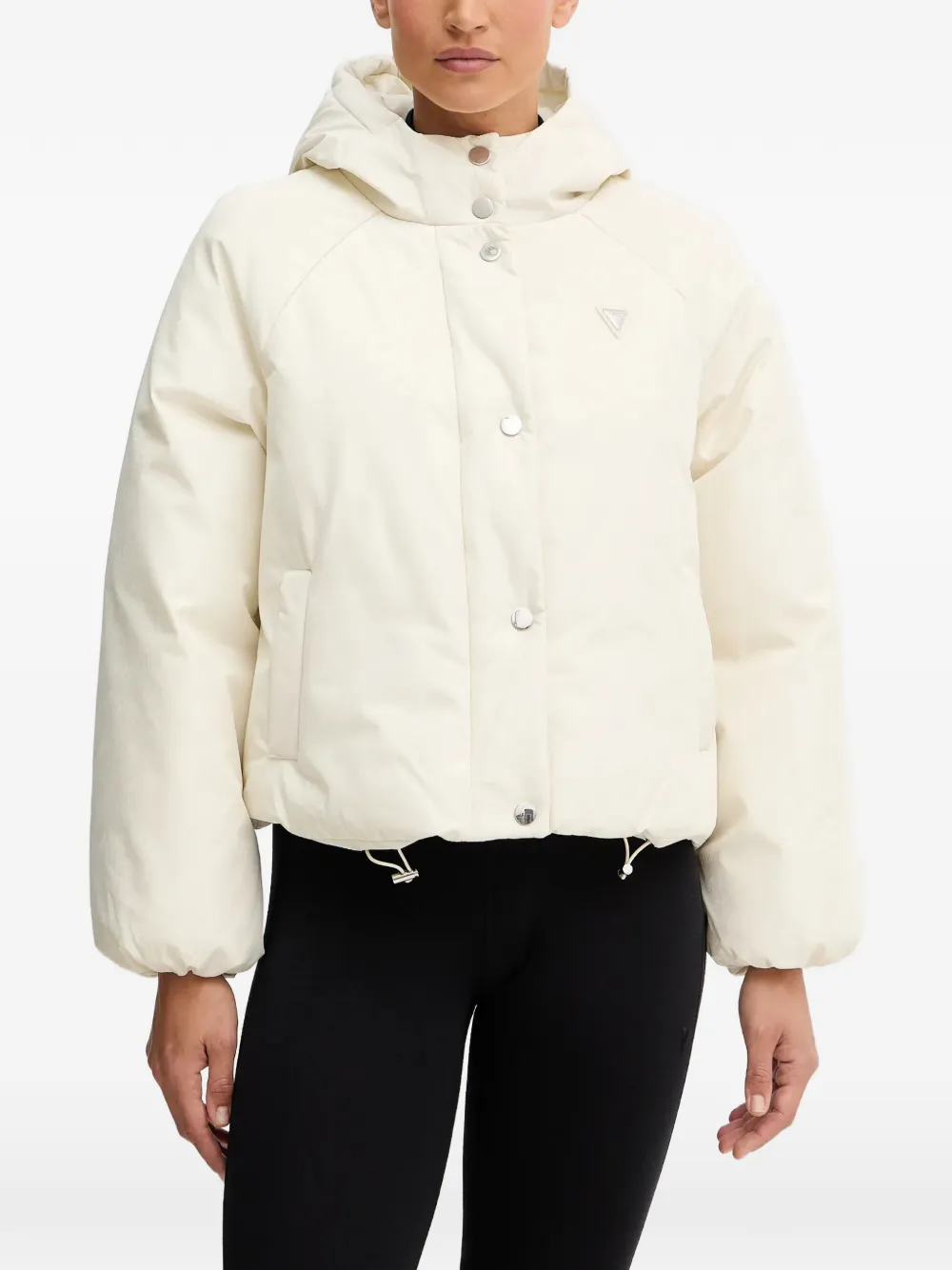 GUESS USA hooded quilted jacket - Toni neutri