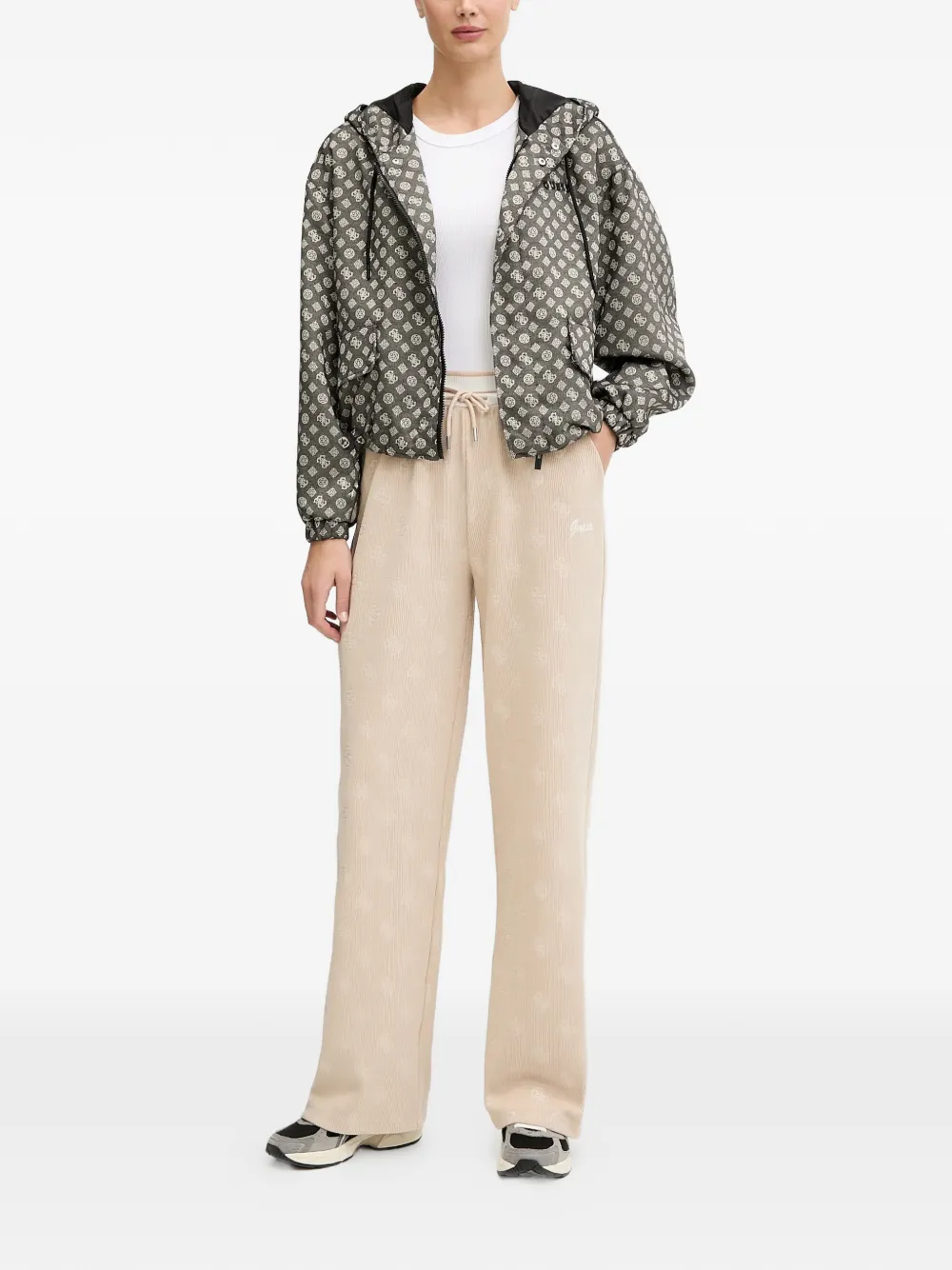 GUESS USA patterned hooded jacket | Oversized Jackets | Image 2