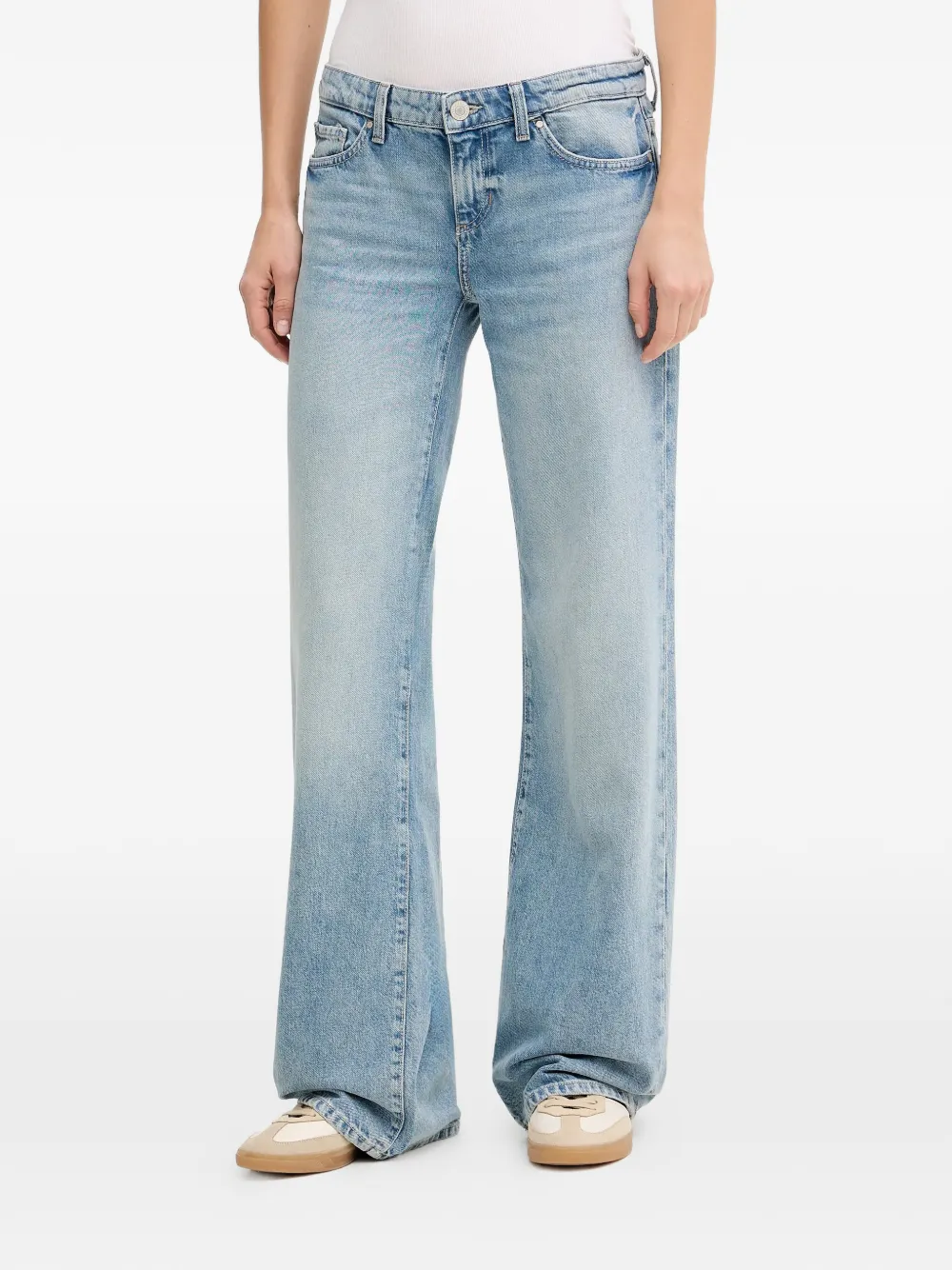 GUESS USA logo jeans - Blu