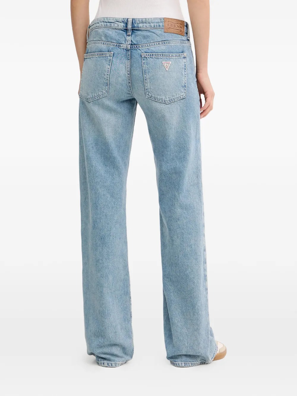GUESS USA Jeans met logo Blauw