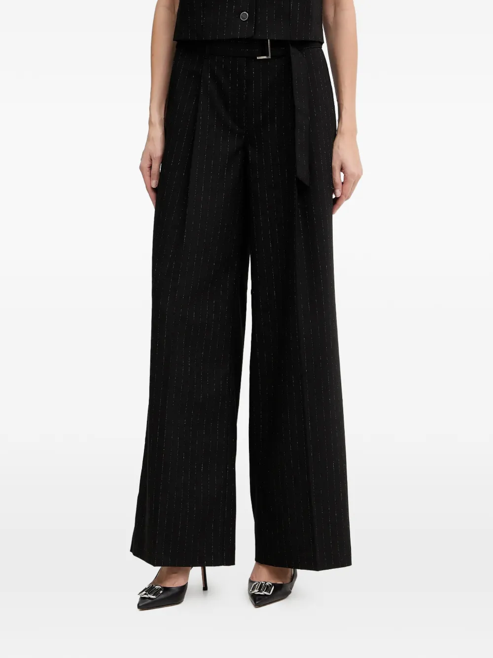 GUESS USA striped trousers - Nero