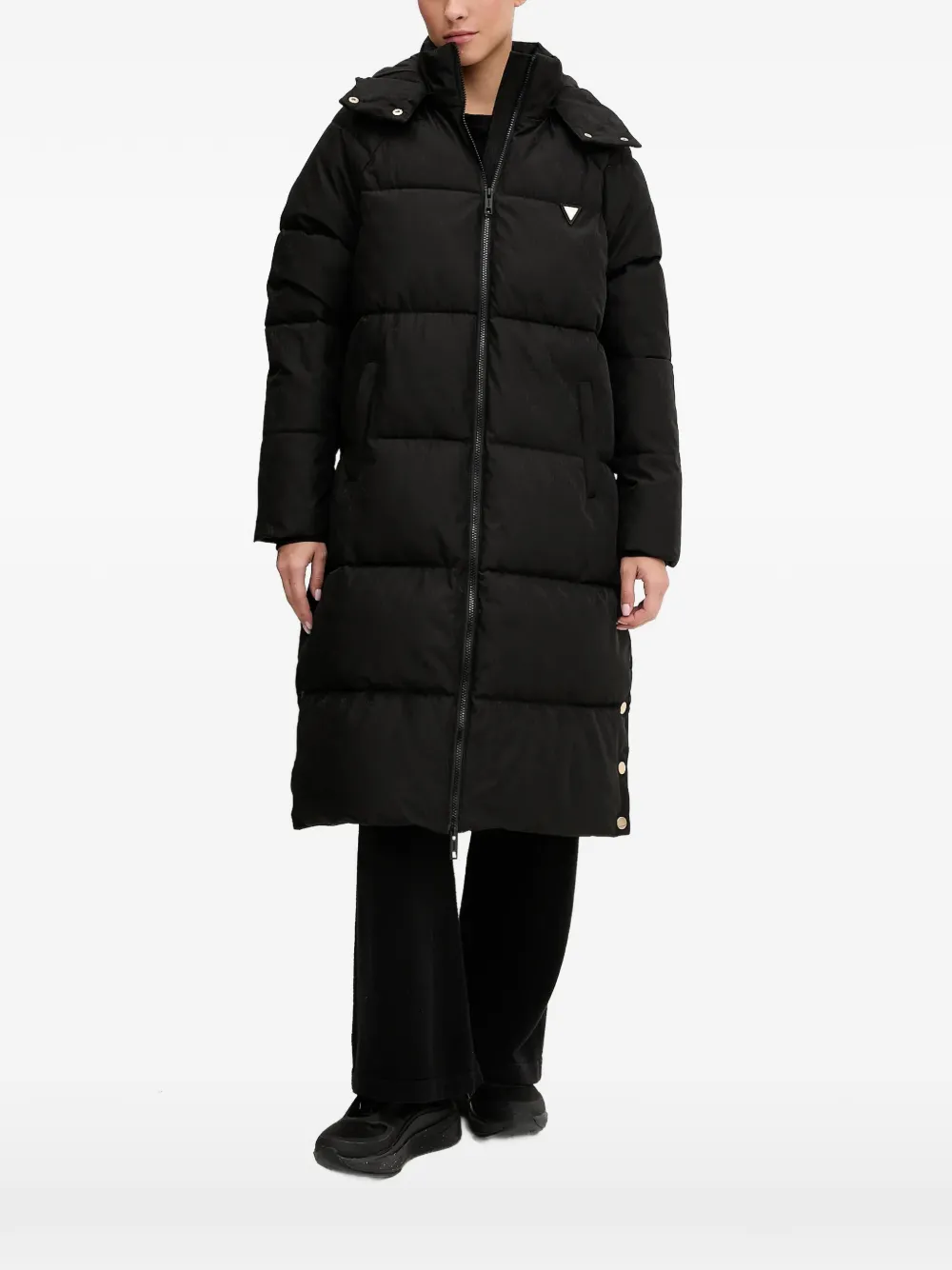 GUESS USA black puffer coat - Nero