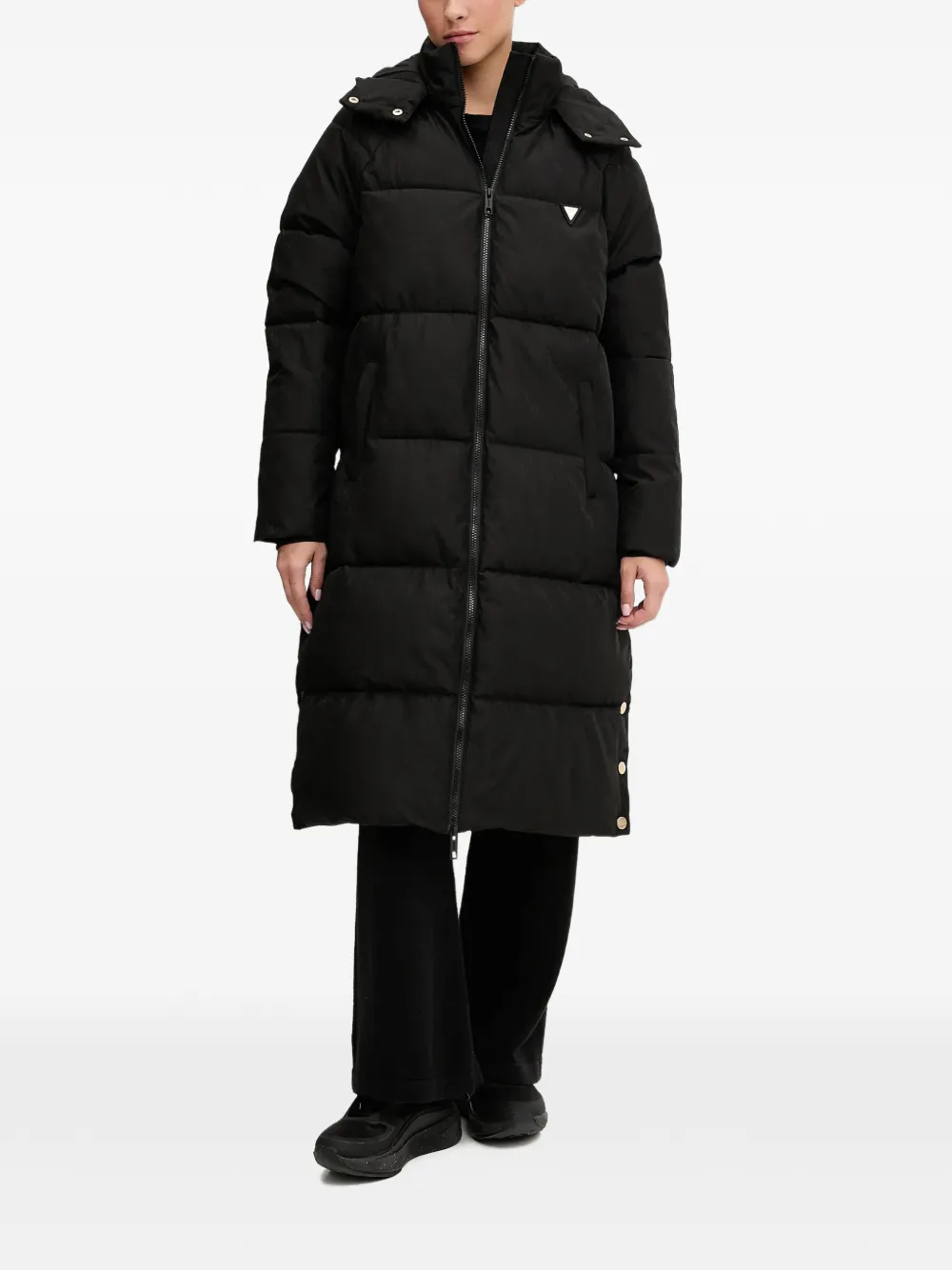 GUESS USA black puffer coat - Nero