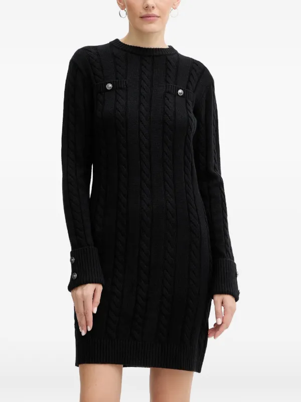 defina knit dress L'AGENCE Women's Lana Flare Knit Dress - Brown - Size XS main image 0