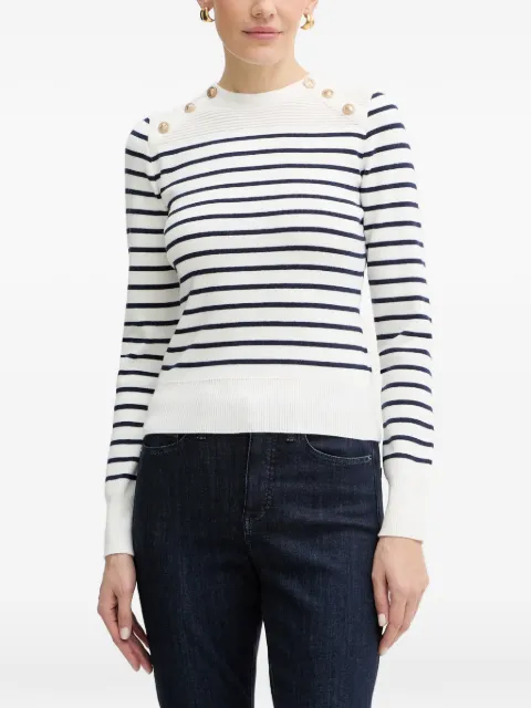 GUESS USA striped knitwear