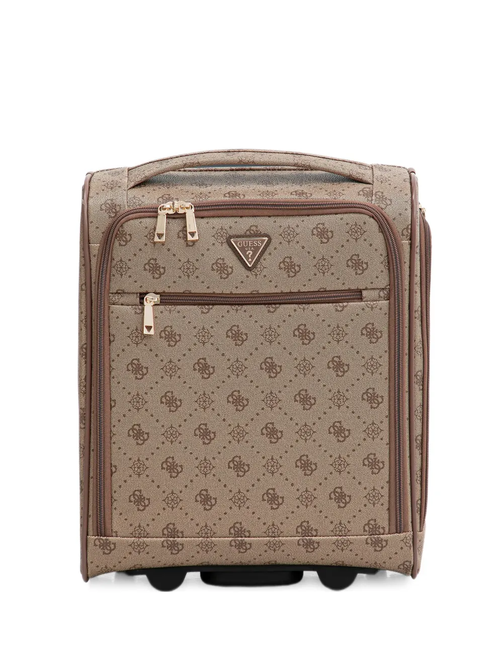 GUESS USA monogram zip luggage - Toni neutri
