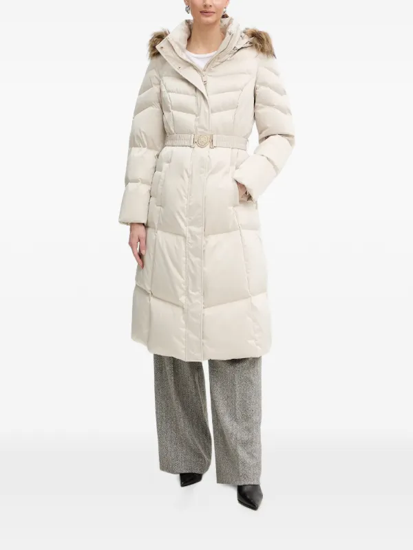 Guess USA ジャケット GUESS USA Jaqueta Com Capuz e Pelos | Neutro | FARFETCH BR