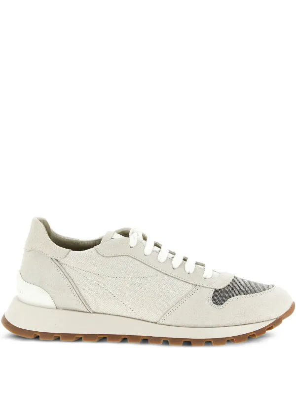Brunello Cucinelli スエード スニーカー | ニュートラル | FARFETCH JP