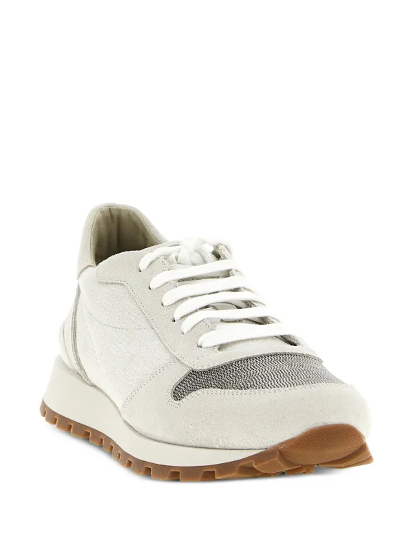Brunello Cucinelli スエード スニーカー | ニュートラル | FARFETCH JP