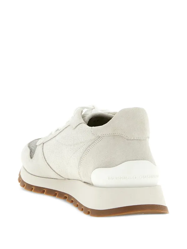 Brunello Cucinelli スエード スニーカー | ニュートラル | FARFETCH JP