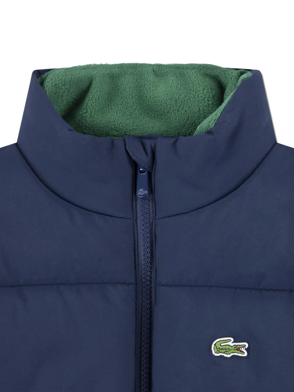 Lacoste Kids Bodywarmer met rits Blauw