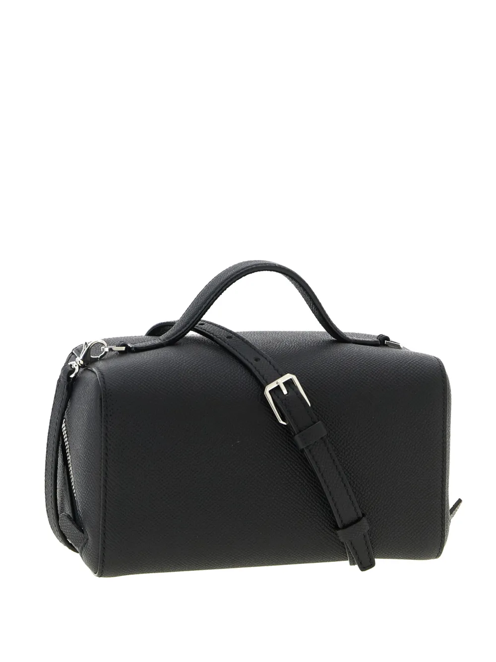 Valextra V-Line zip-up tote bag - Zwart