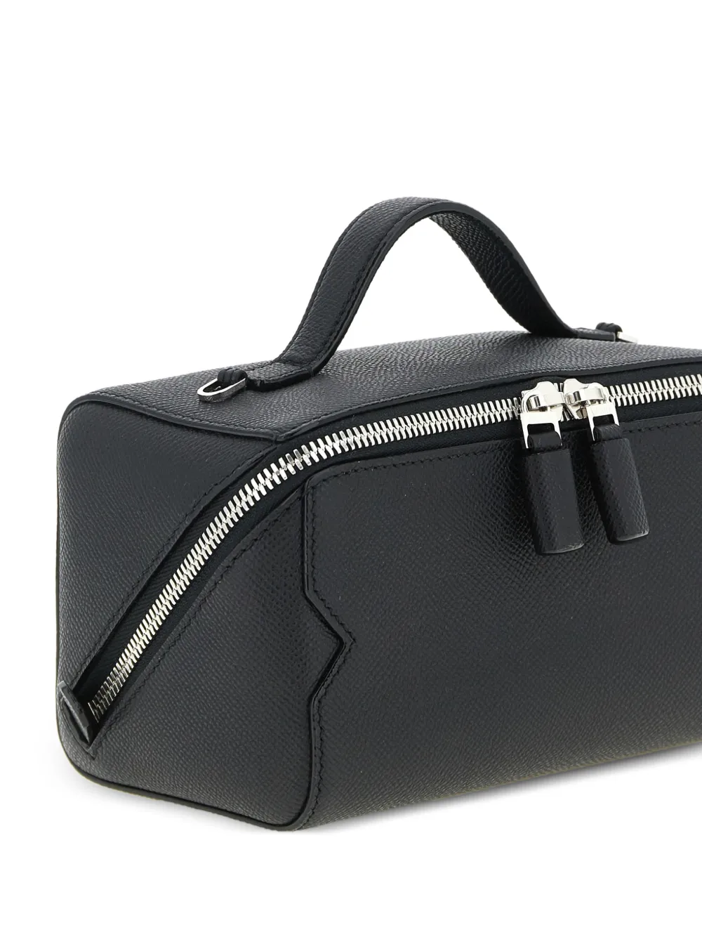  Valextra Bolso Shopper V-line - Negro 