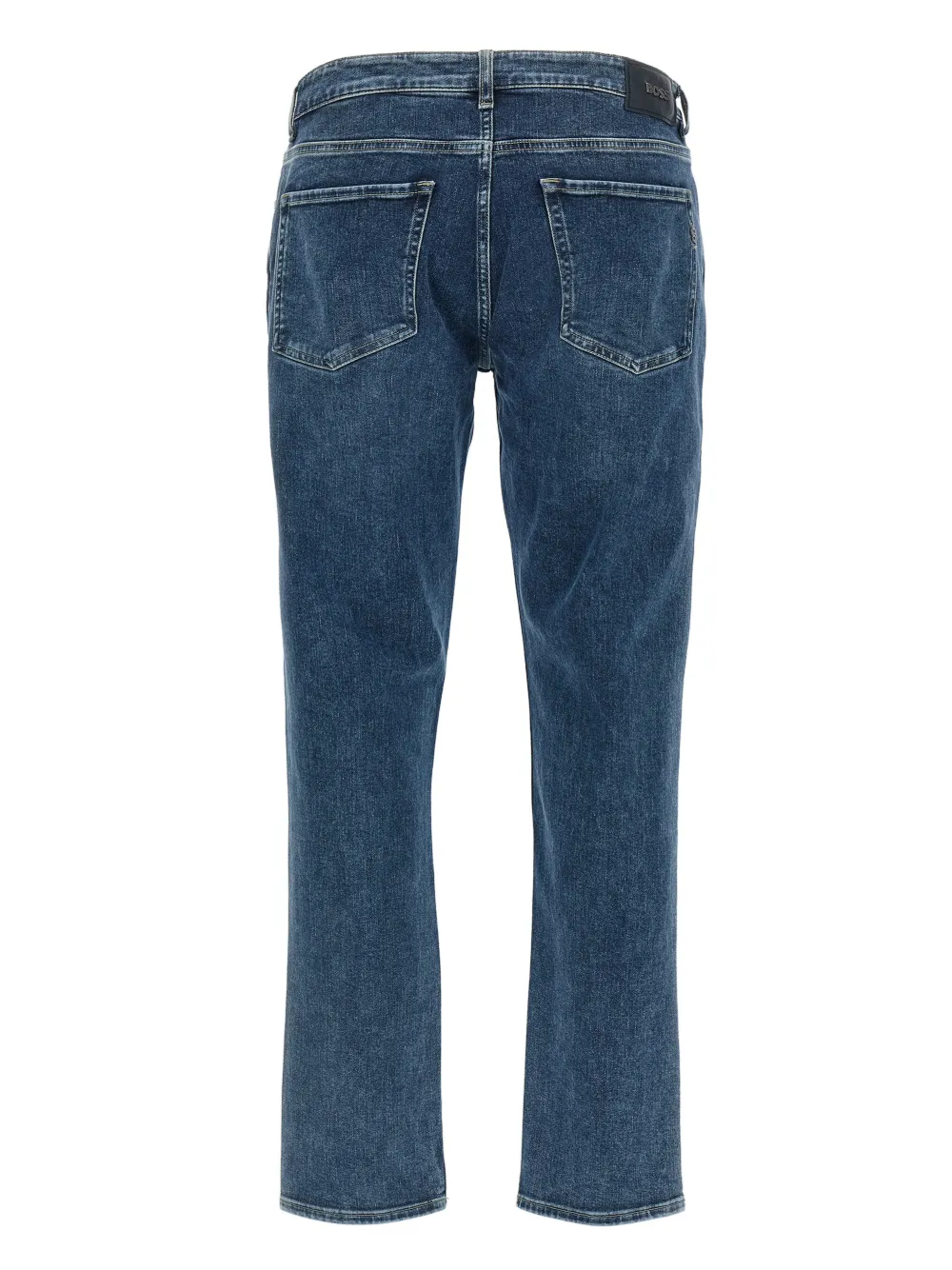 BOSS C-Delaware five-pockets button-fasteningjeans - Blauw