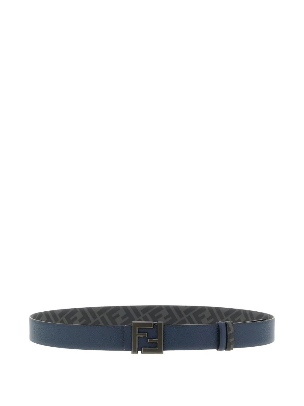 FENDI reversible metal-buckle belt - Blu
