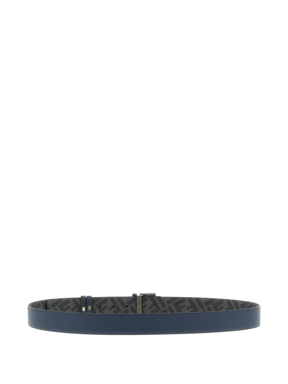 FENDI reversible metal-buckle belt - Blauw