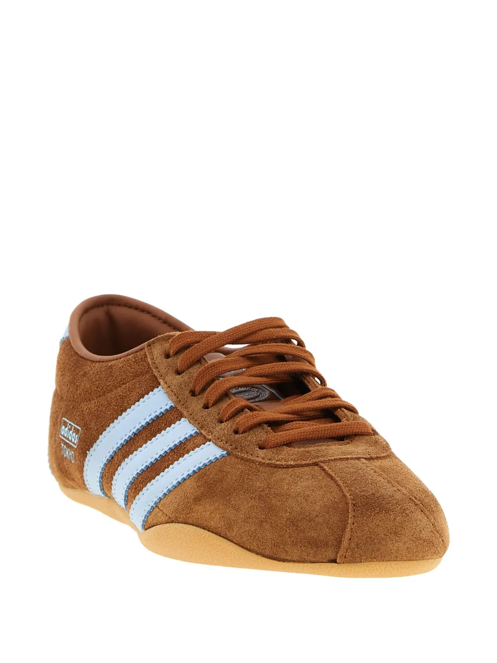 Adidas Tokyo suede contrast-bands sneakers - Bruin